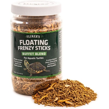 Flukers Floating Frenzy Buffet Blend for Aquatic Turtles