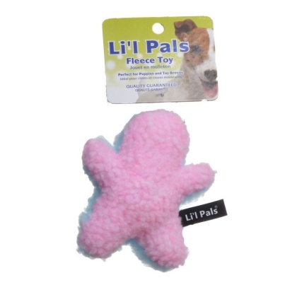 Li\'l Pals Plush Man Dog Toy