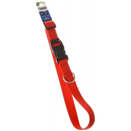 Tuff Collar Nylon Adjustable Collar - Red