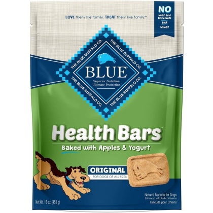 Blue Buffalo Health Bars Dog Biscuits - Baked with Apples & Yogurt