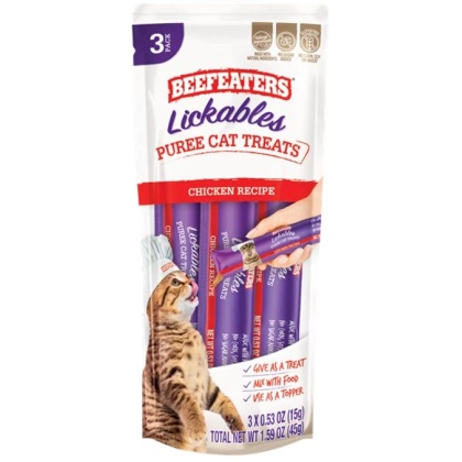 Beefeaters Lickables Chicken Puree Cat Treats