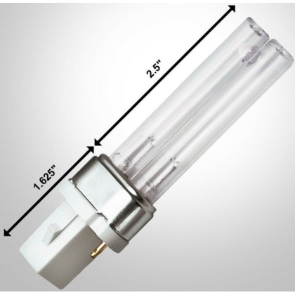 Via Aqua Plug-In UV Compact Quartz Replacement Bulb