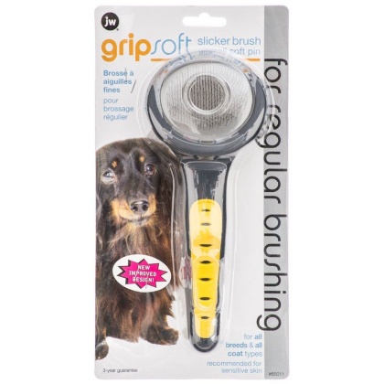 JW Gripsoft Soft Slicker Brush