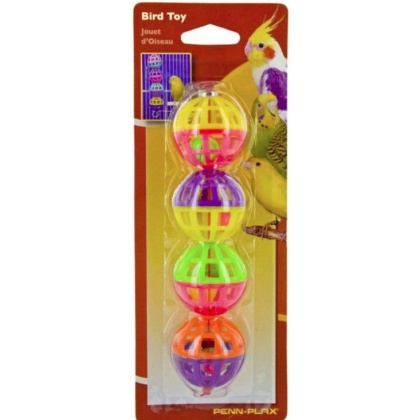 Penn Plax Lattice Ball Toy with Bells