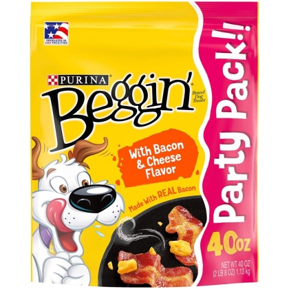 Purina Beggin\' Strips Bacon and Cheese Flavor