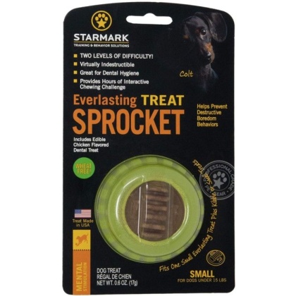 Starmark Everlasting Treat Sprocket Small