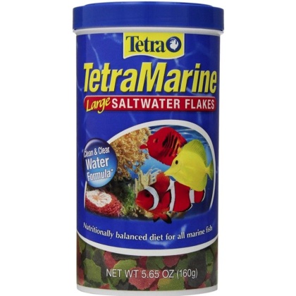 Tetra TetraMarine Saltwater Flakes Fish Food