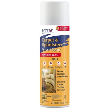 Zodiac Carpet & Upholstery Aerosol Flea Spray